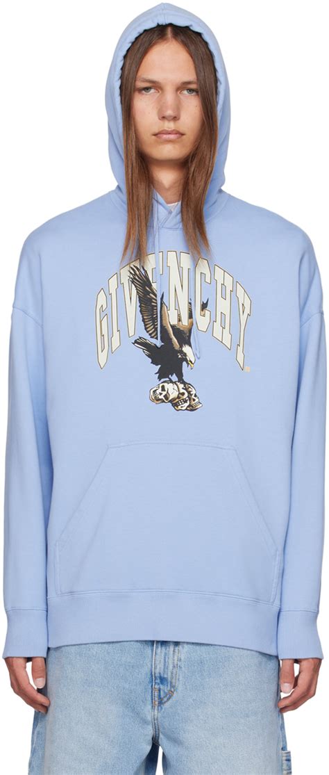 givenchy blue hoodie|Givenchy hoodie for sale.